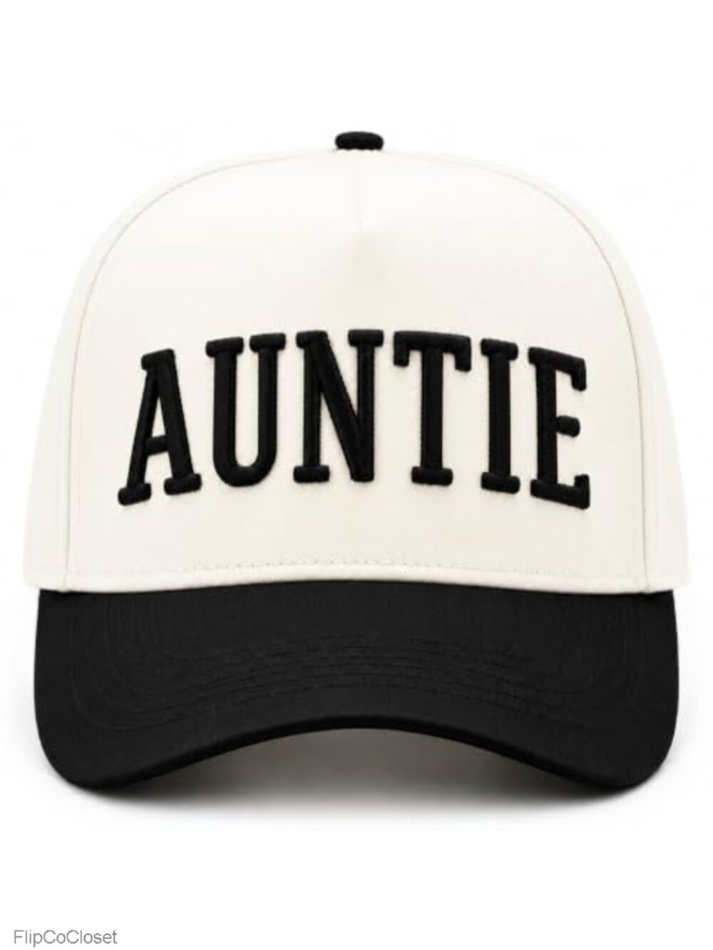 Embroidered AUNTIE Baseball Cap - Adjustable Cotton Lightweight Hat for Gifting